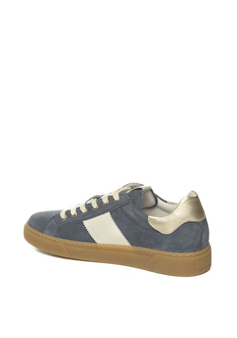 Sneaker camoscio blu NERO GIARDINI | E513004DVELOUR-AVIO